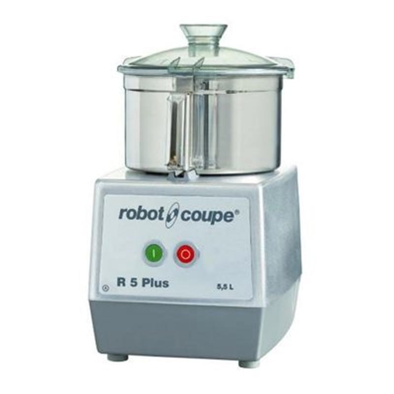 Robot Coupe R 5 Plus Set Üstü Sebze Parçalama Makinesi, 5.5 L, 230 V