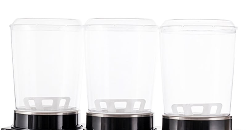 Samixir M10 Triple Panoramik Soğuk İçecek Dispenseri, 10+10+10 L, Sarı