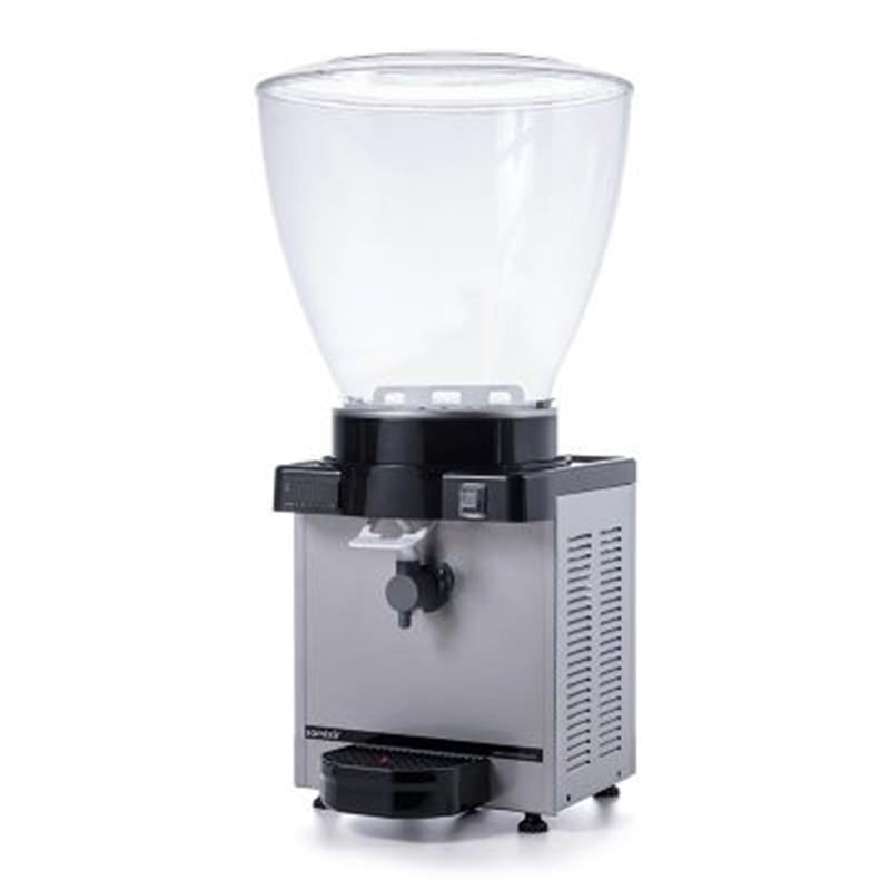 Samixir Panoramik Köpüklü Ayran Dispenseri, 40 L, Dijital, Inox