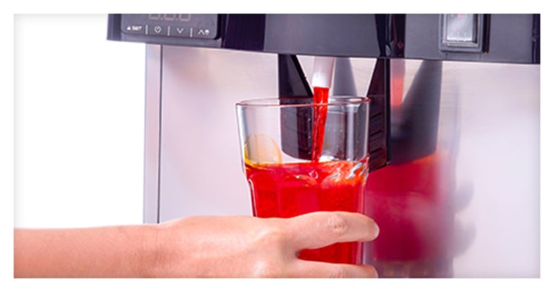 Samixir S22 Fıskiyeli Soğuk İçecek Dispenseri, 22 L, Panoramik, Dijital, Inox