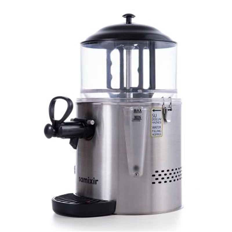 Samixir Sıcak Çikolata ve Sahlep Makinesi, 5 Litre, Inox