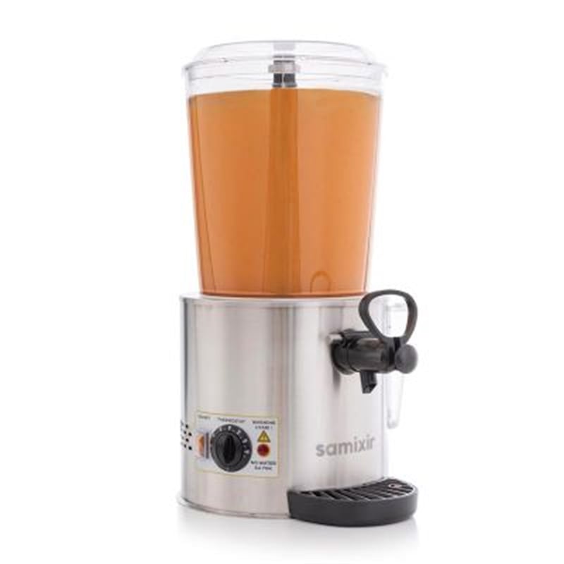 Samixir Sıcak Çikolata ve Sahlep Makinesi, 10 Litre, Inox
