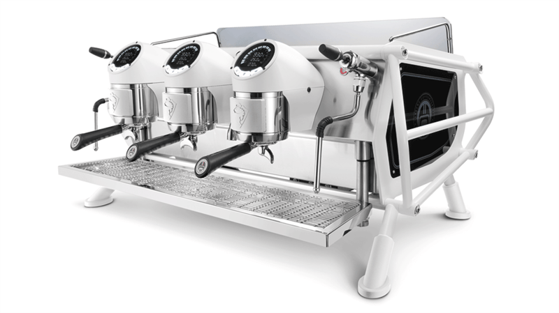 Sanremo Café Racer Custom Full White Espresso Kahve Makinesi, 2 Gruplu