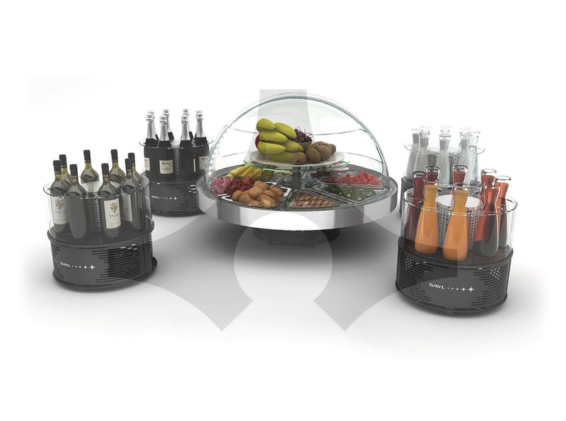 Sayl Açık Büfe Soğuk Teşhir Dolabı, Buffet 360