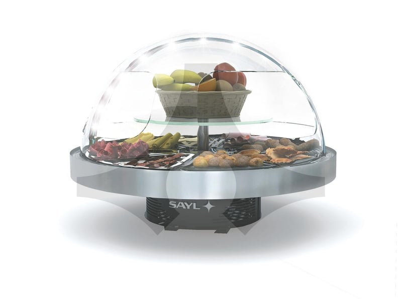 Sayl Açık Büfe Soğuk Teşhir Dolabı, Buffet 360