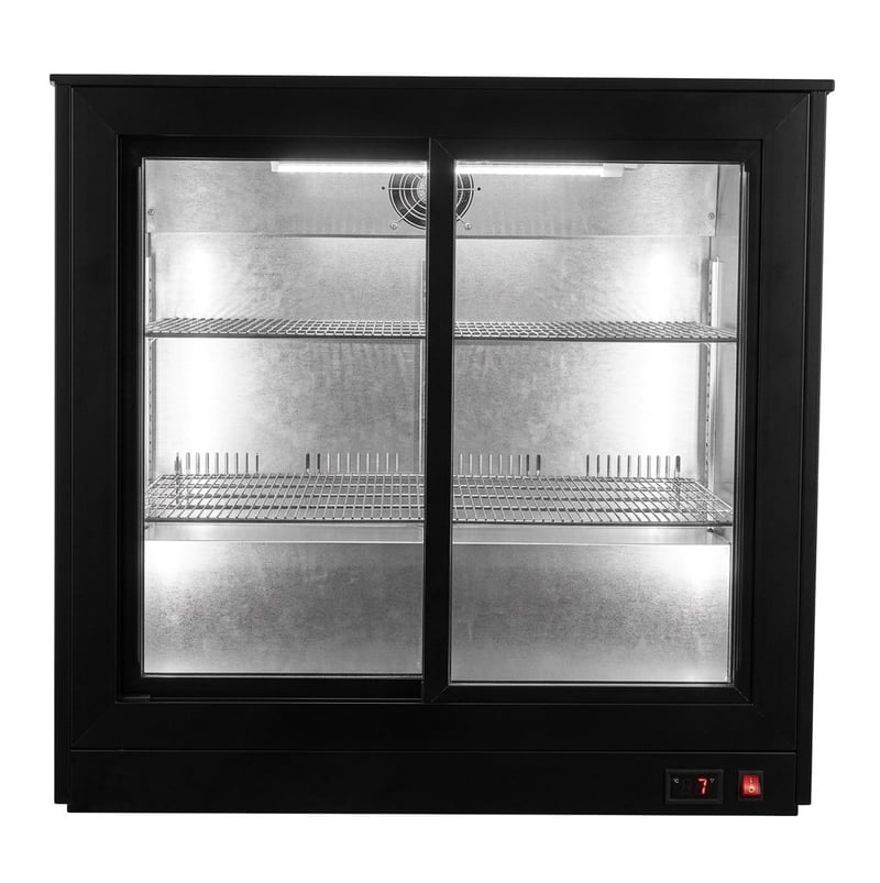 Şenox BBCS-250 Bar Tipi Şişe Soğutucu Dolap, 2 Sürgü Kapılı, 238 Litre