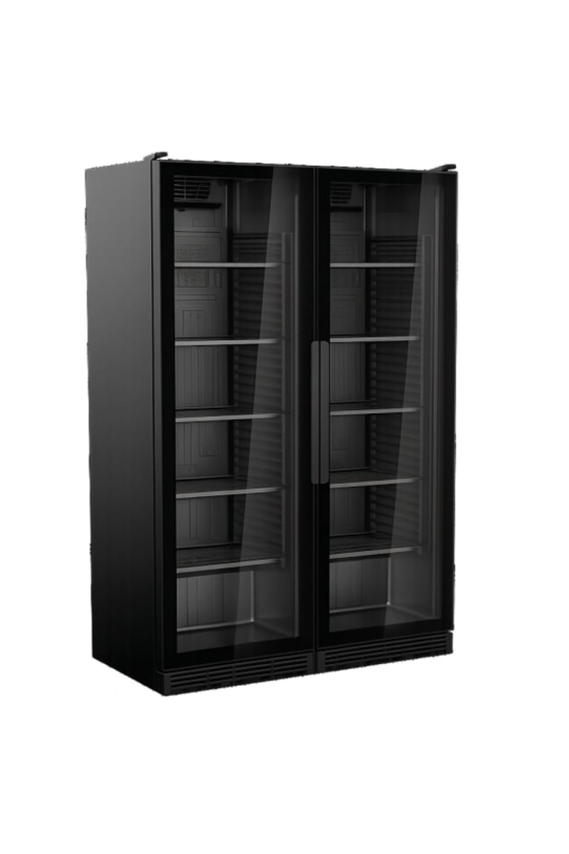 Şenox SDS-770-DC 2 DF Dijital Termostatlı Dik Tip Şişe Soğutucu Dolap, 745/717 Litre