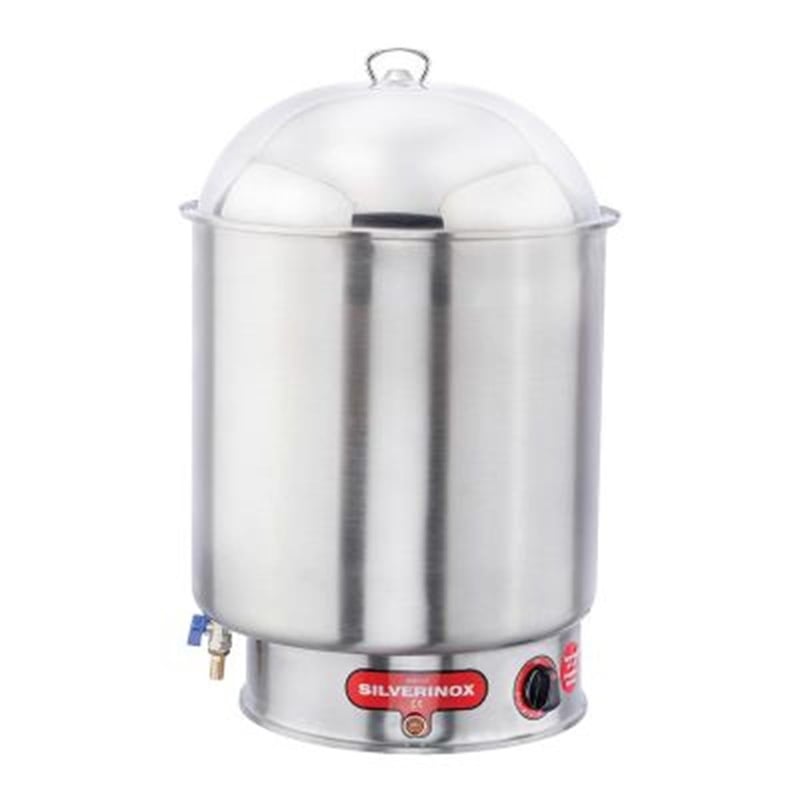 Silverinox Elektrikli 36 Lt Süt Mısır Haşlama Kazanı Makinesi