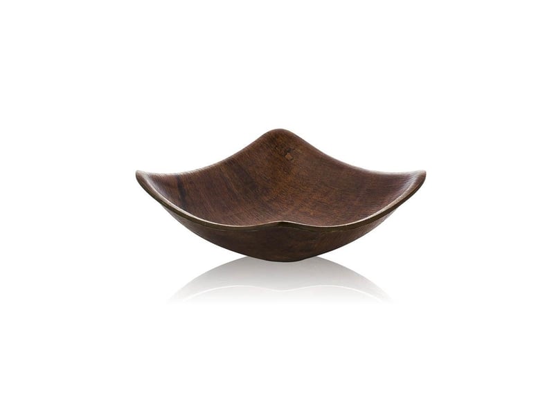 Tria Hibrit Ahşap Rölyefli Çerezlik 12*12 cm