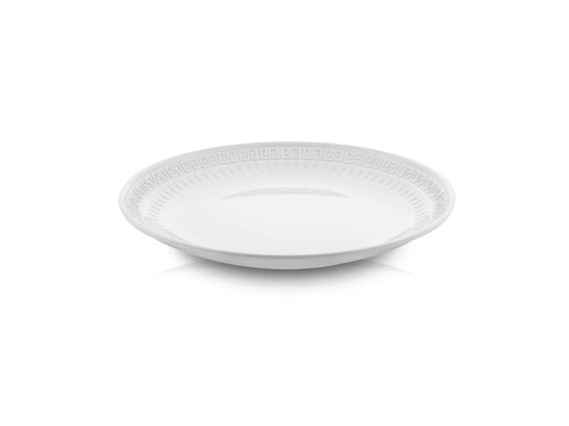 Tria Melamin Gravürlü Çukur Tabak 40 cm