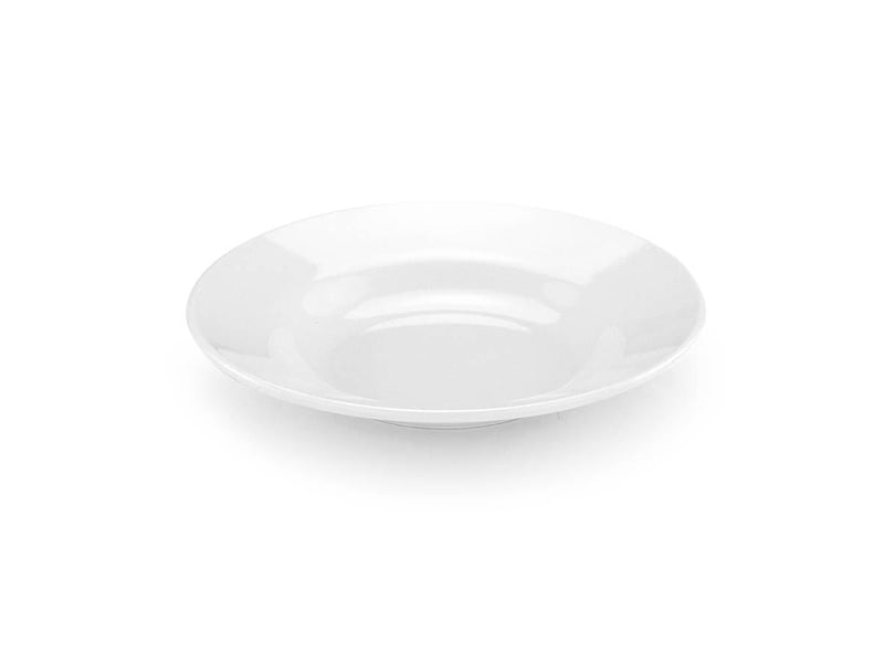 Tria Porelin Klasik Çukur Yemek Tabağı 21 cm