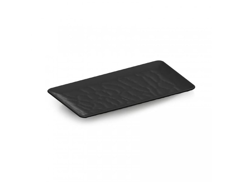 Tria Porelin Rölyefli Seri Dikdörtgen Servis Tabağı 26*16 cm