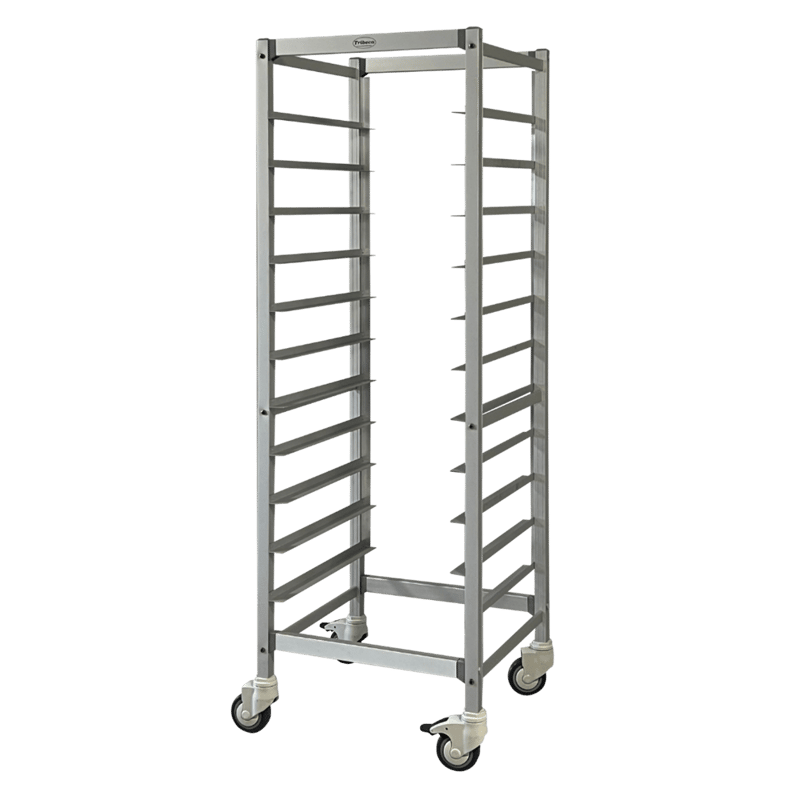 Tribeca Basket Taşıma Arabası Alüminyum Demonte 11 raflı, 520x580x1770 mm