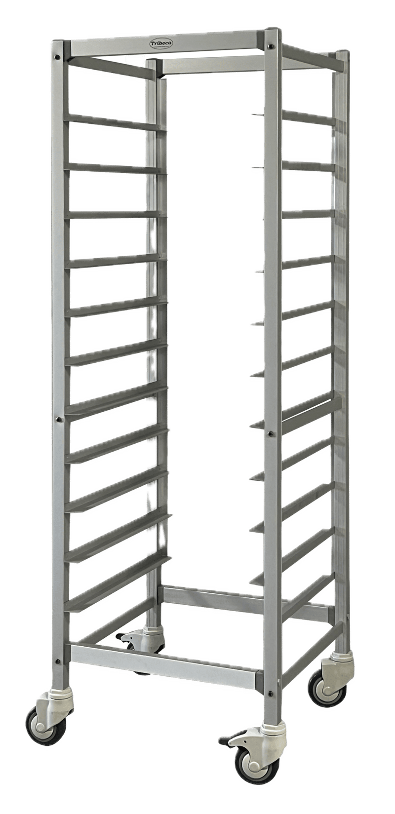 Tribeca Basket Taşıma Arabası Alüminyum Demonte 11 raflı, 520x580x1770 mm