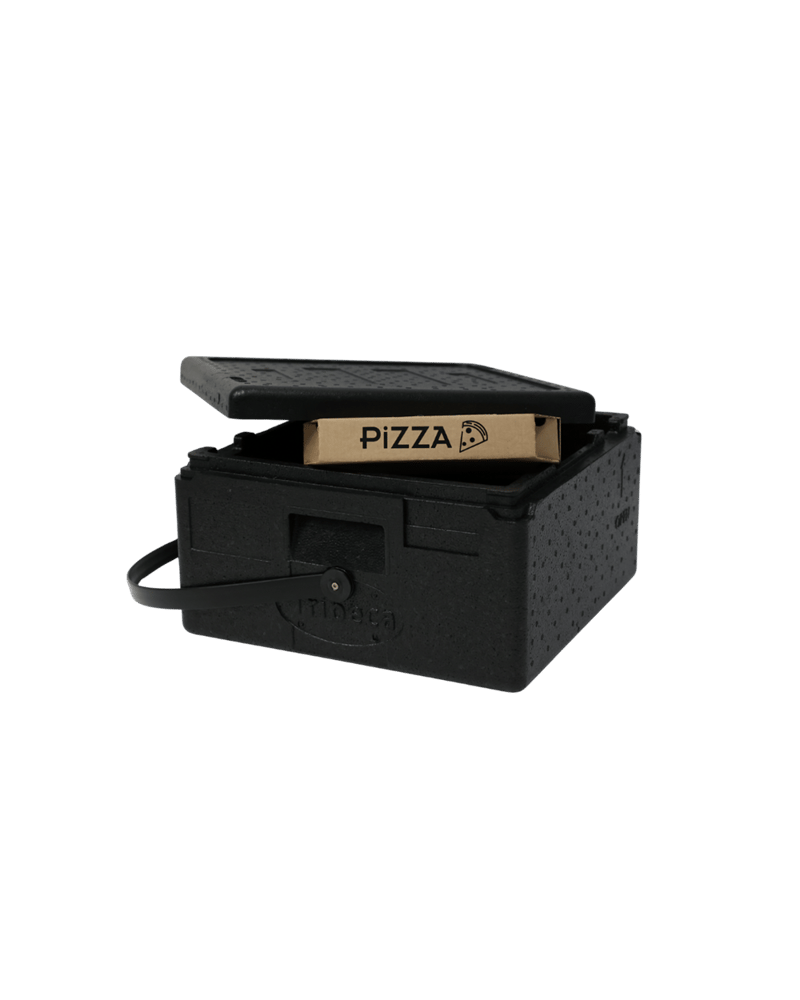 Tribeca EPP Pizza Kutusu; 33x33cm pizza için h:175 mm, 365x350x175 mm