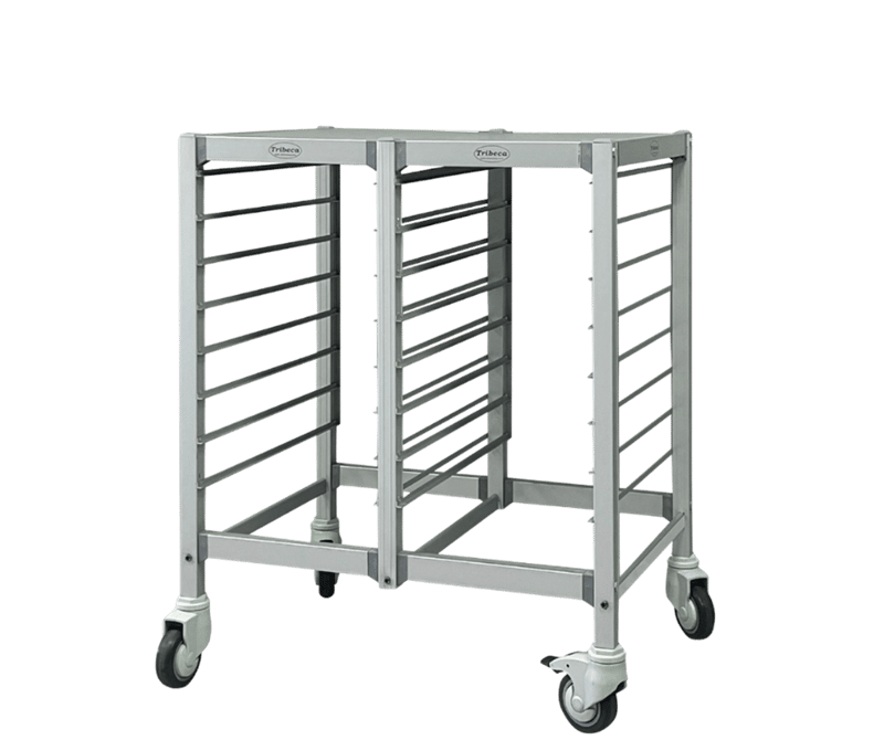 Tribeca GN 1/1 Çift Katlı Arabası - 16 Raflı, Demonte, 560x770x960 mm