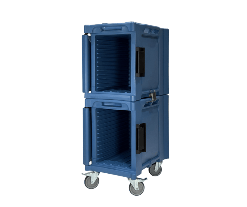 Tribeca Thermobox DUO, ÇİFT, GN1/1 TEKERLEKLERİYLE YENİ, 475x670x635 mm