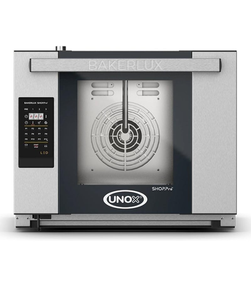 Unox Arianna Bakerlux Shop Pro Led Patisserie Fırın, 46×33 Cm 4 Tepsi Kapasiteli, Elektrikli, XEFT-04HS-ELDV