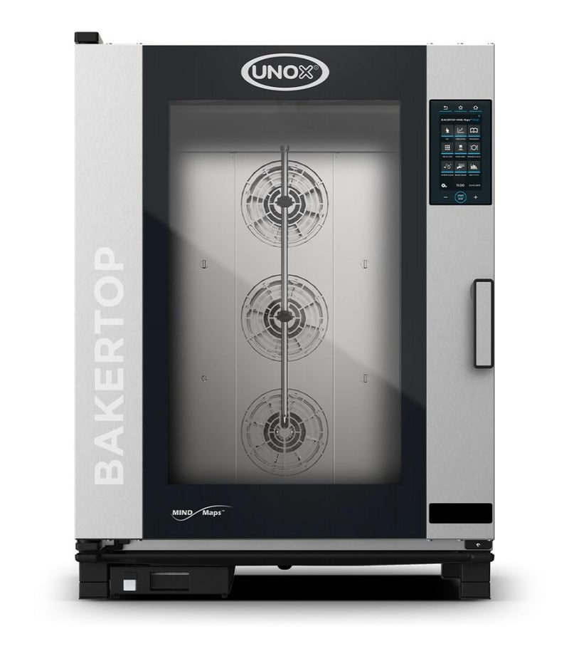 Unox Bakertop Plus Combi Fırın, 40×60 Cm 10 Tepsi Kapasiteli, Elektrikli, XEBC-10EU-EPRM