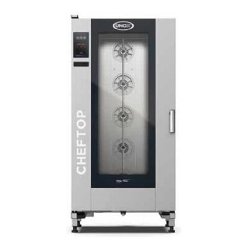 Unox Cheftop Combi Fırın, 20 GN 1/1 Kapasiteli, Elektrikli, XEVL-2011-E1RS