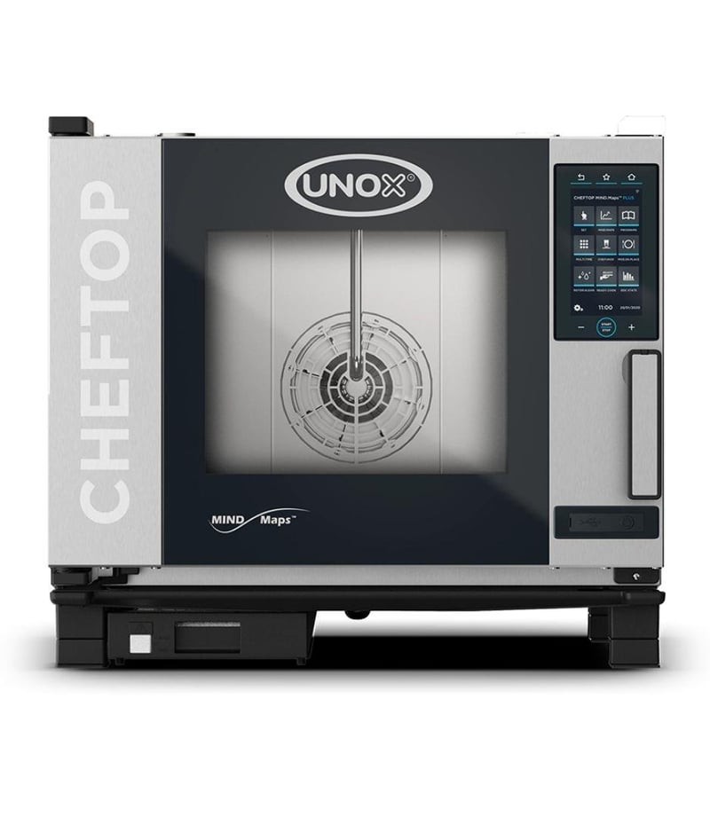 Unox Cheftop Plus Combi Fırın, 5 GN 1/1 Kapasiteli, Elektrikli, XEVC-0511-EPRM