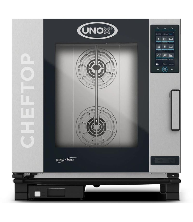 Unox Cheftop Plus Combi Fırın, 7 GN 1/1 Kapasiteli, Elektrikli, XEVC-0711-EPRM