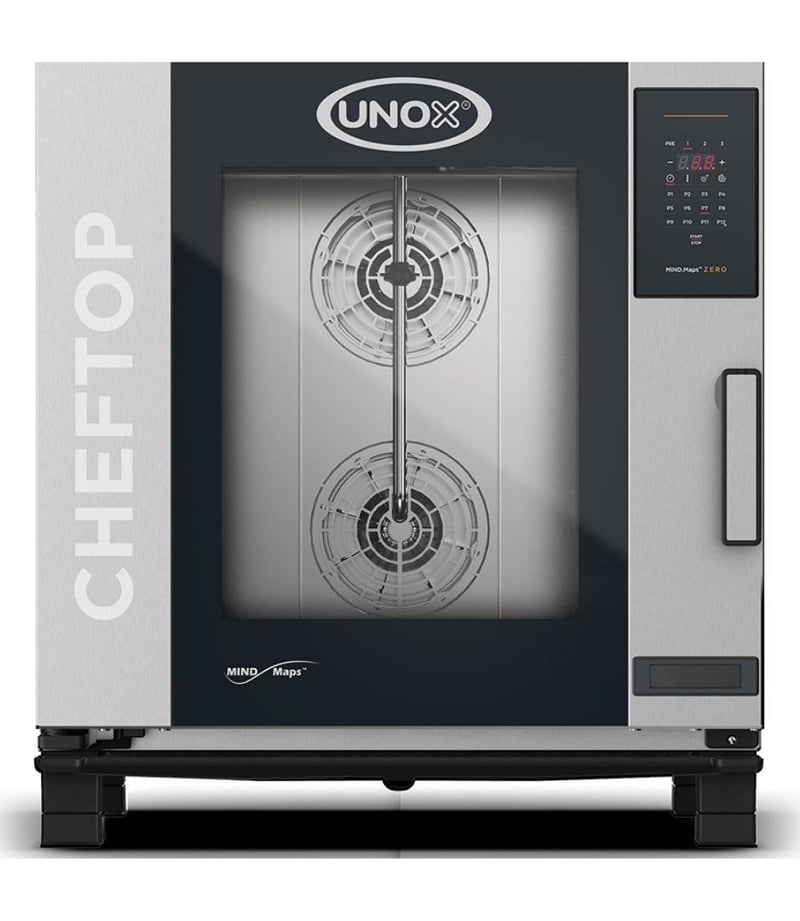 Unox Cheftop Zero Konveksiyonlu Fırın, 7 GN 1/1 Kapasiteli, Elektrikli, XEVC-0711-EZRM