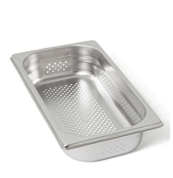 Üret Delikli Gastronom Küvet, Gn 1/3-10 cm, 32,5*17,5 cm, 8,6 Lt.