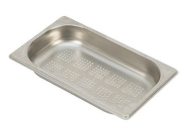 Üret Delikli Gastronom Küvet, Gn 1/4-4 cm, 26,5*16,2 cm, 1,2 Lt.