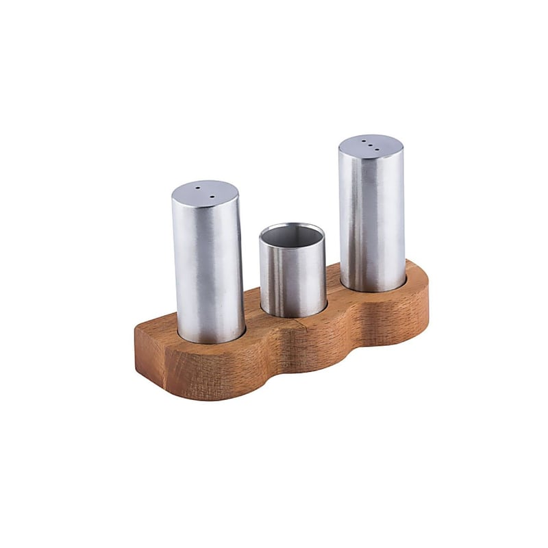 Varan Mutfak Ahşap Tuzluk Set 15x5 cm VAT-2008