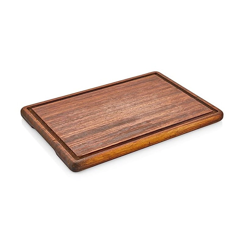 Varan Mutfak Asimetrik Sosluk Steak 33x23 cm Kayın VTSS-2159-K
