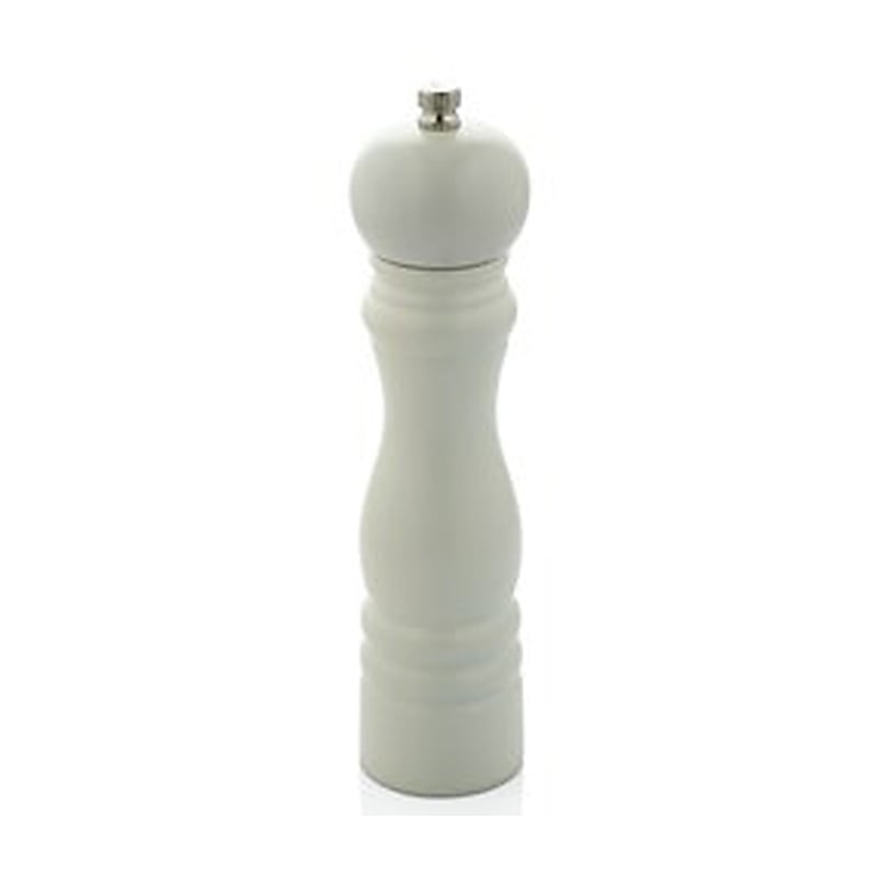 Varan Mutfak Değirmenler Bej Renkli Ahşap Tuz Değirmeni (14 Cm) VRAT-9008