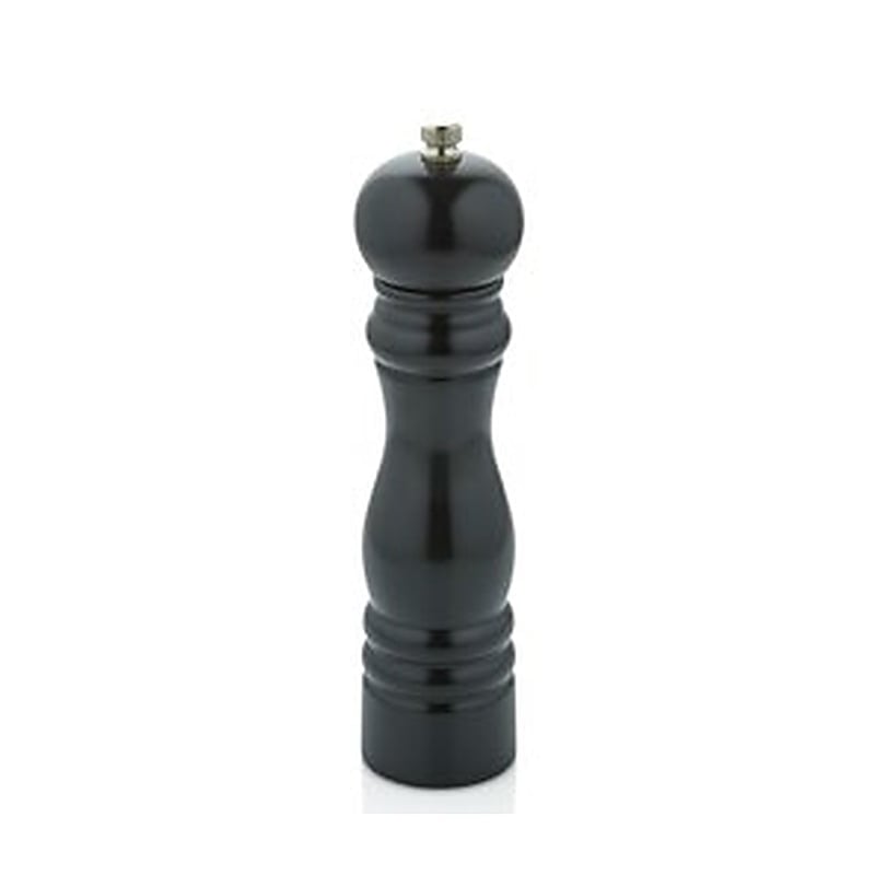 Varan Mutfak Değirmenler Siyah Renkli Ahşap K.biber Değirmeni (14 Cm) VRAKB-9032