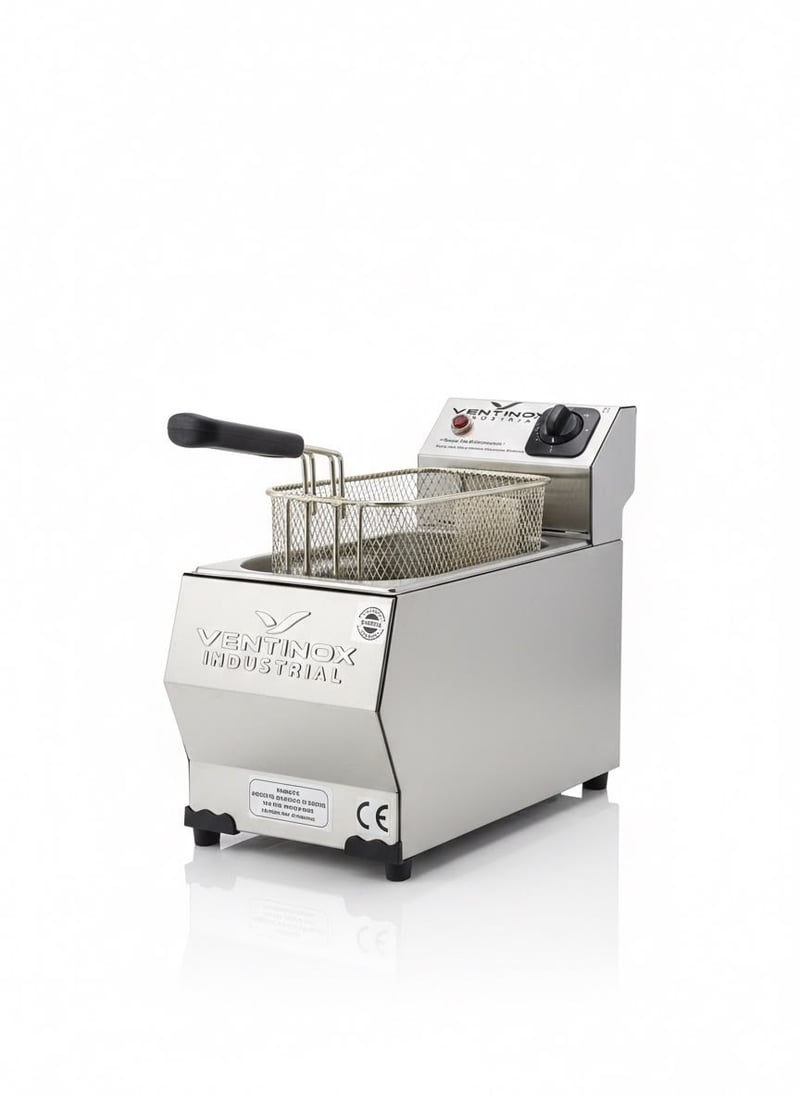 Ventinox Ekonomik Elektrikli Fritöz, 3 Litre, Tek Hazneli, 2500 W