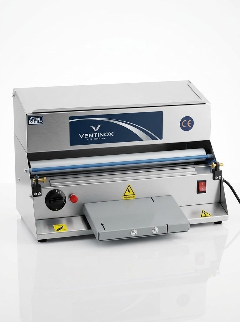 Ventinox Elektrikli Streç Sarma Makinesi, 50 cm, Dikey