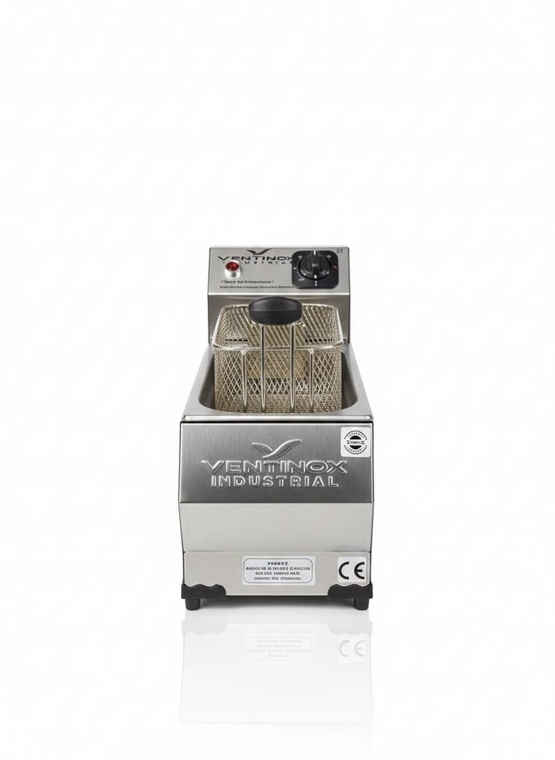 Ventinox Lüx Elektrikli Fritöz, 3 Litre, Tek Hazneli, 2500 W