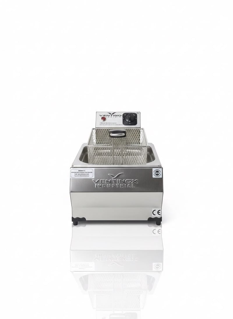Ventinox Lüx Elektrikli Fritöz, 5 Litre, Tek Hazneli, 2750 W