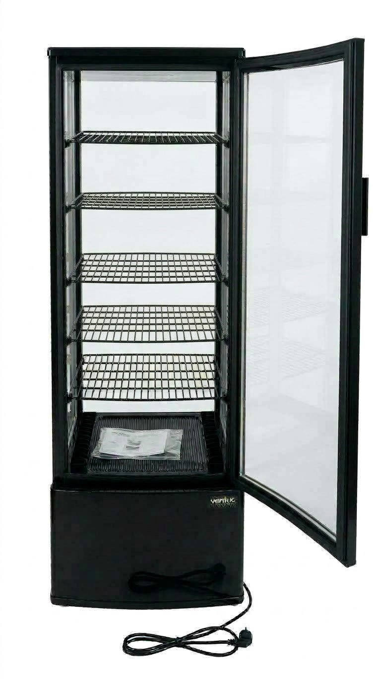 Ventus Dik Tip Bombe Cam Pasta Teşhir Dolabı CL-288-1