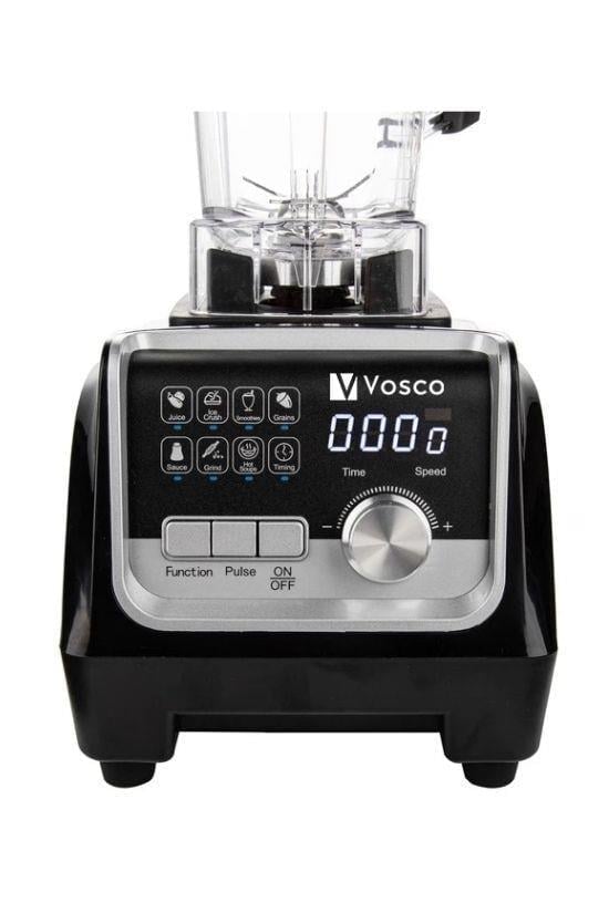 Vosco VHS-206C Pro Dijital Buz Kırıcı Bar Blender, 2 L, 2200 W, Siyah