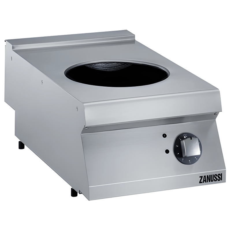Zanussi 2'li Elektrikli Set Üstü İndüksiyonlu Wok Ocak, 5 kW, 400x700x250 mm, 372282