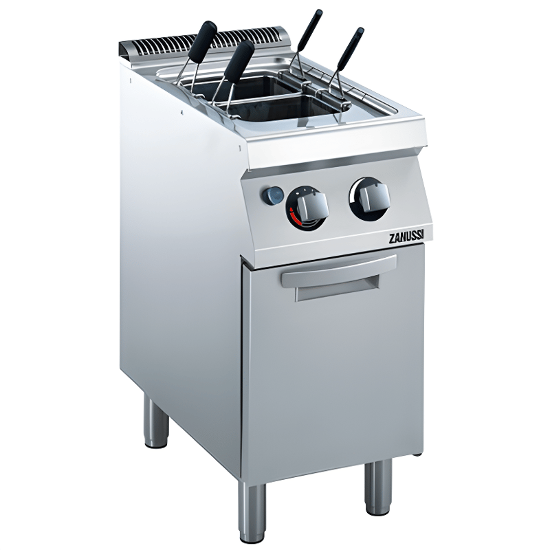 Zanussi Dolaplı 2 Sepetli 24,5 lt Gazlı Makarna Haşlam Makinesi, 400x700x850, 372090