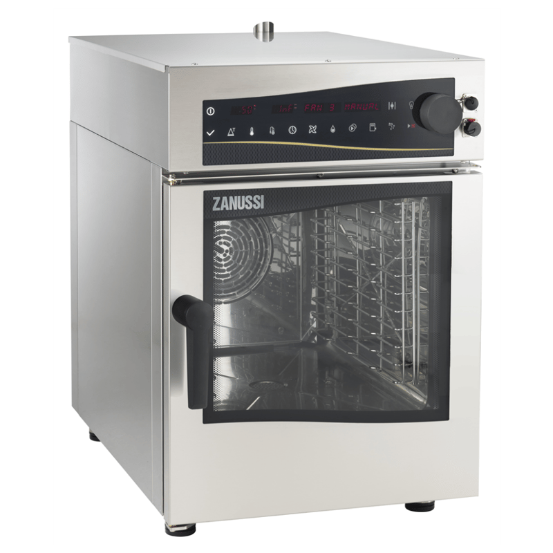 Zanussi Eazy Kompakt, GN 1/1 Elektrikli, 6 Tepsili Konveksiyonel Fırın, 240009, (Sağdan Menteşeli)