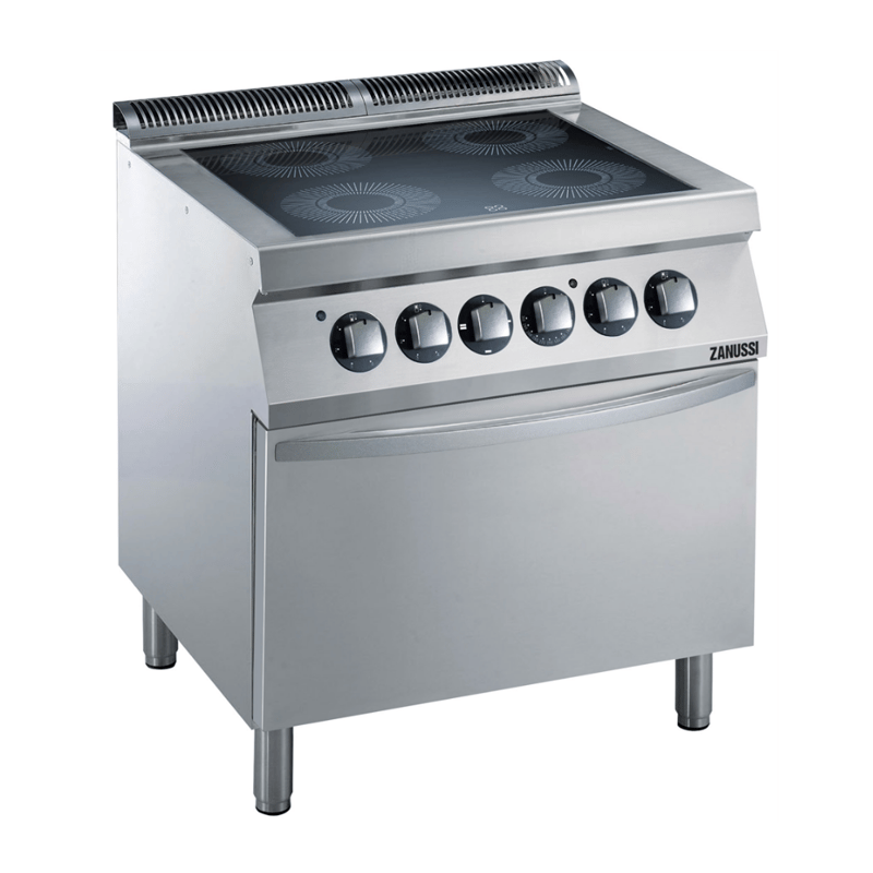 Zanussi Elektrikli Enfraruj Ocaklı 4'lü Kuzine Fırın, 800x700x850 mm, 372026