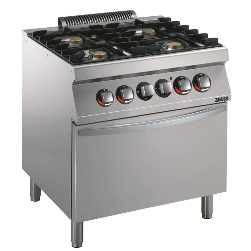Zanussi Elektrikli Fırınlı 4'lü Gazlı Kuzine Ocak, 800x700x850 mm, 372003