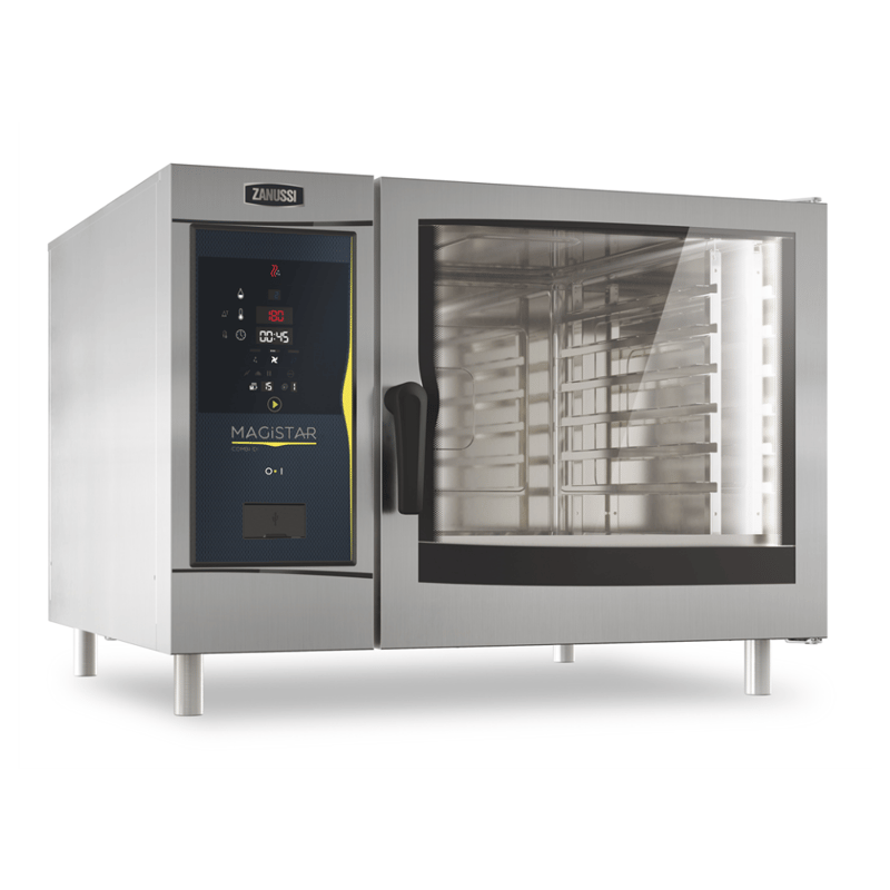 Zanussi Magistar DI Boylersiz, GN 2/1 Elektrikli, 6 Tepsili Dijital Kombi Konveksiyonel Fırın, 218921