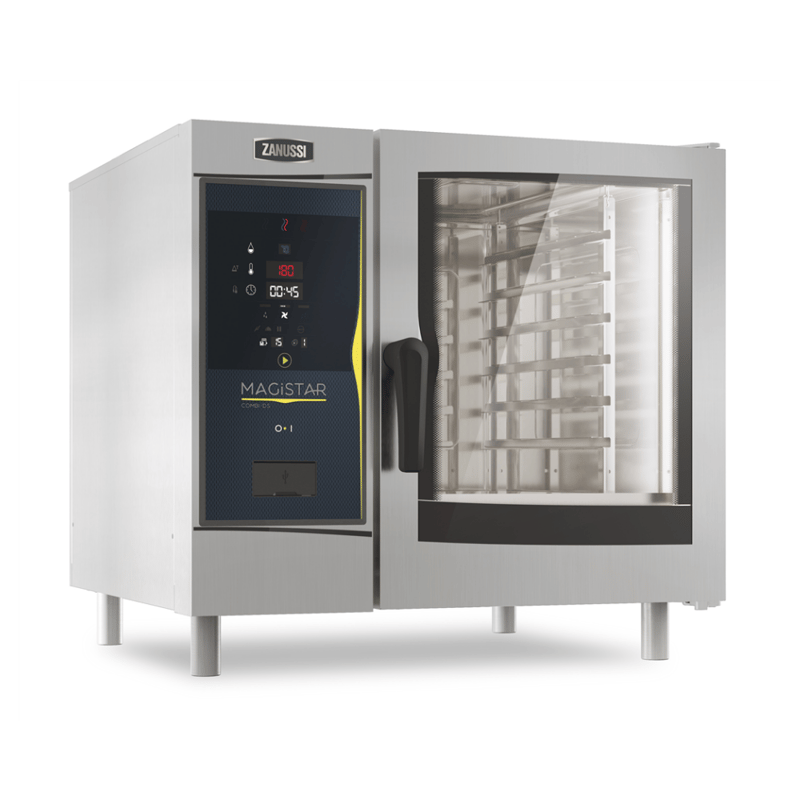 Zanussi Magistar DS Boylerli, GN 1/1 Gazlı, 6 Tepsili Dijital Kombi Konveksiyonel Fırın, 218880 - 218860