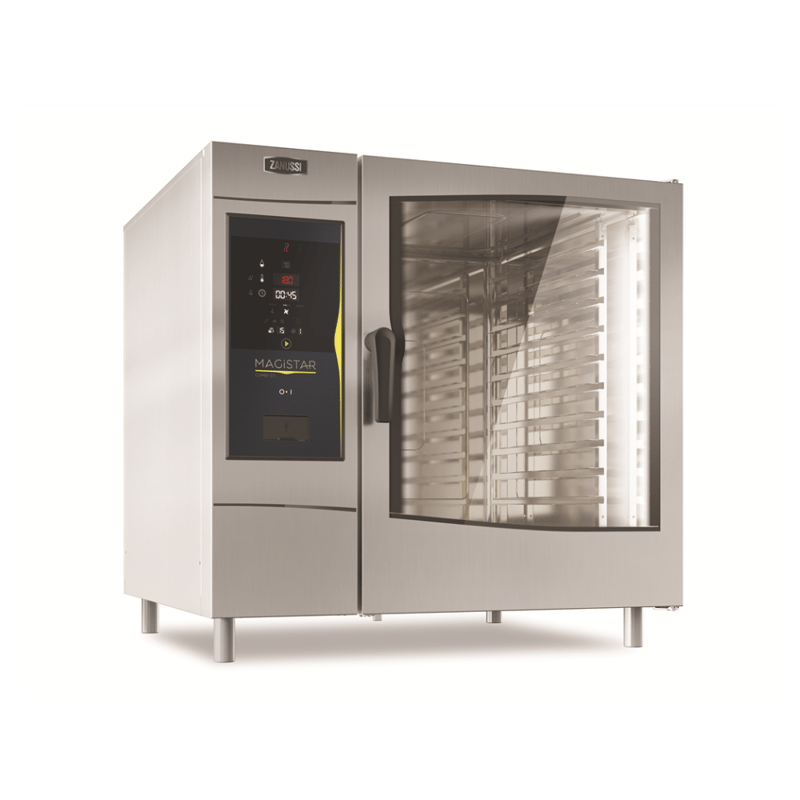 Zanussi Magistar DS Boylerli, GN 2/1 Elektrikli, 10 Tepsili Dijital Kombi Konveksiyonel Fırın, 218823
