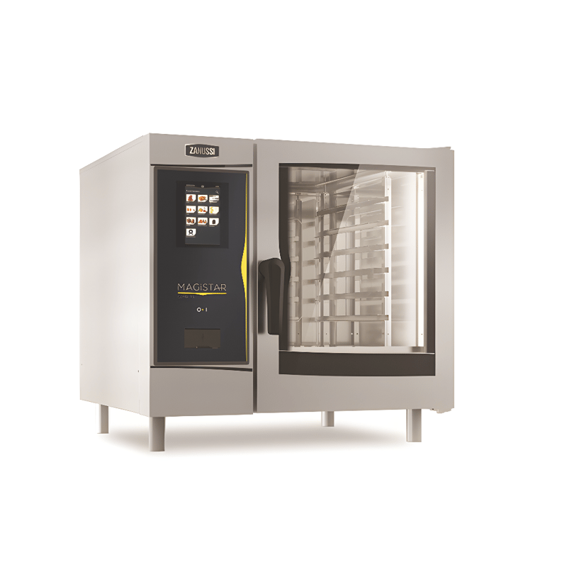 Zanussi Magistar GN 1/1 Gazlı 6 Tepsili Dijital Kombi Konveksiyonel Fırın, 218780