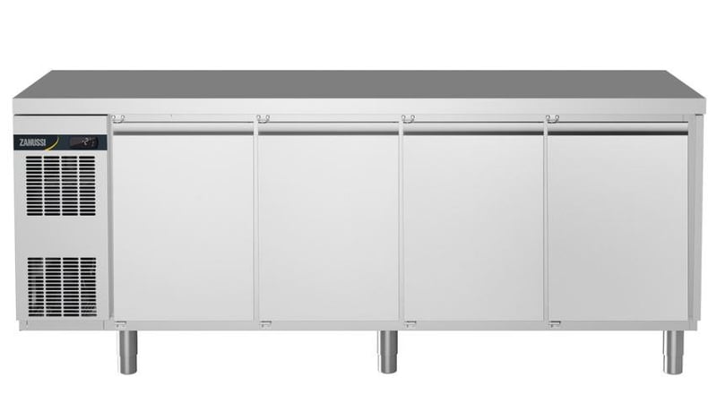 Zanussi Npt Active Cp Serisi Tezgah Tipi Buzdolabı, 4 Kapılı, Üstü Düz