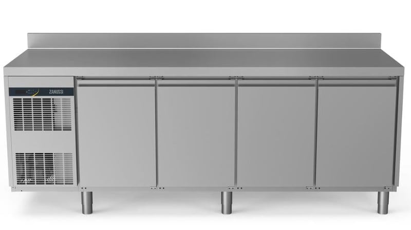 Zanussi Npt Active Hp Serisi Tezgah Tipi Buzdolabı, 4 Kapılı, Sırtlı